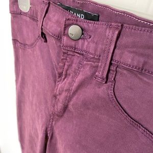 J Brand Purple Skinny Jeans